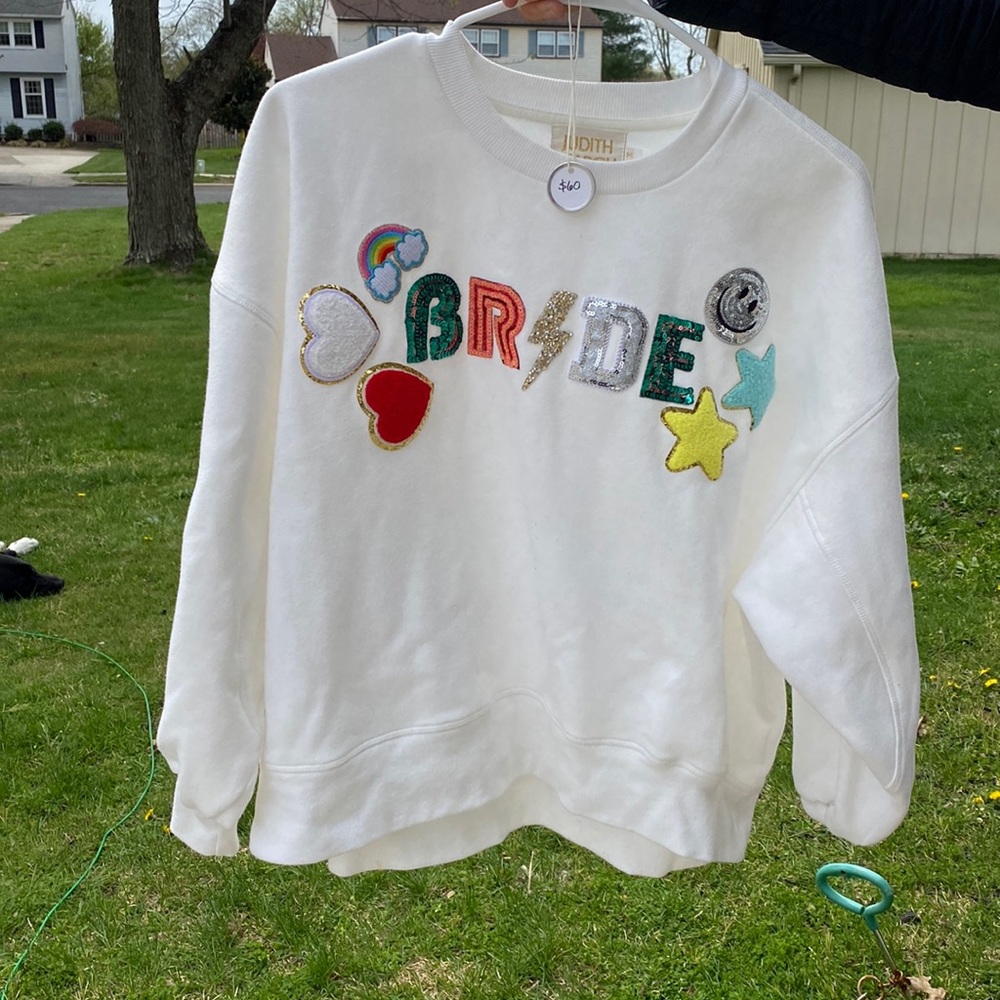 Bride crew neck